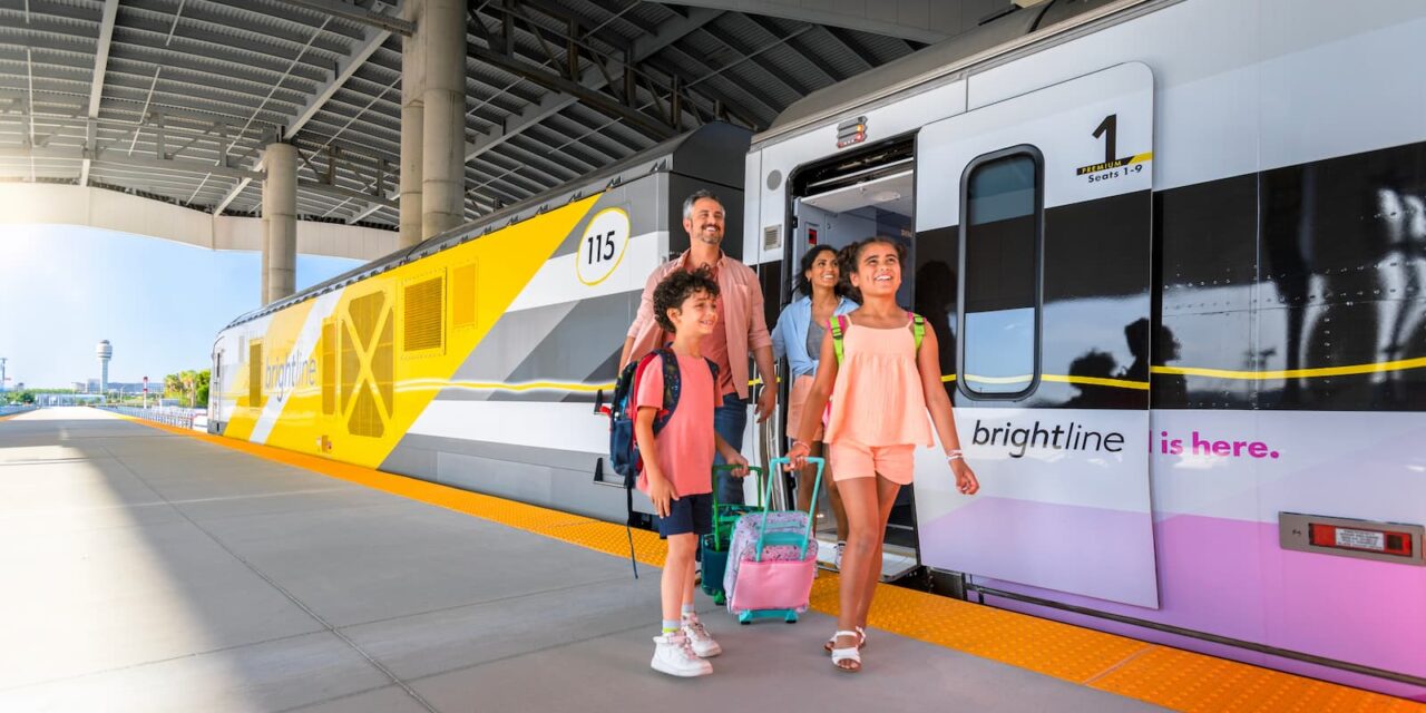 Brightline Launches Epic South Florida to Orlando Route