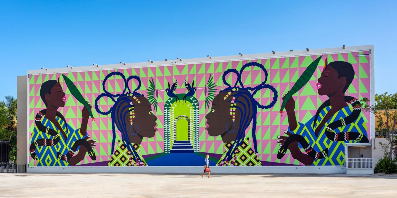Famous Afro-Brazilian Artist Commissioned for Massive Mural in Miami Design District
