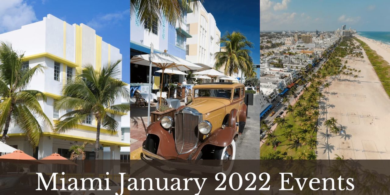 Miami January 2022 Events