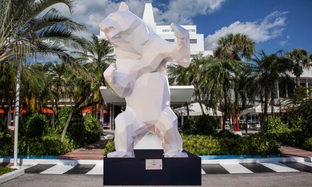 Renowned Artist Richard Orlinski’s Monumental Sculptures Taking Over Miami Beach’s Lincoln Road