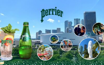 Perrier® Adds Flavor to Art Basel Miami Beach