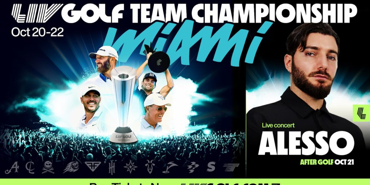 Multi-Platinum Dj And Producer Alesso To Perform Saturday At Liv Golf Team Championship