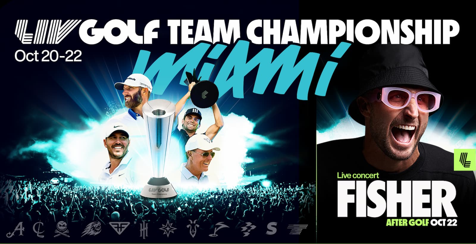 Tickets On Sale Now For Liv Golf Team Championship Featuring Concert By Australian Dj Sensation Fisher